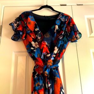 Floral, flirty, Lane Bryant summer dress